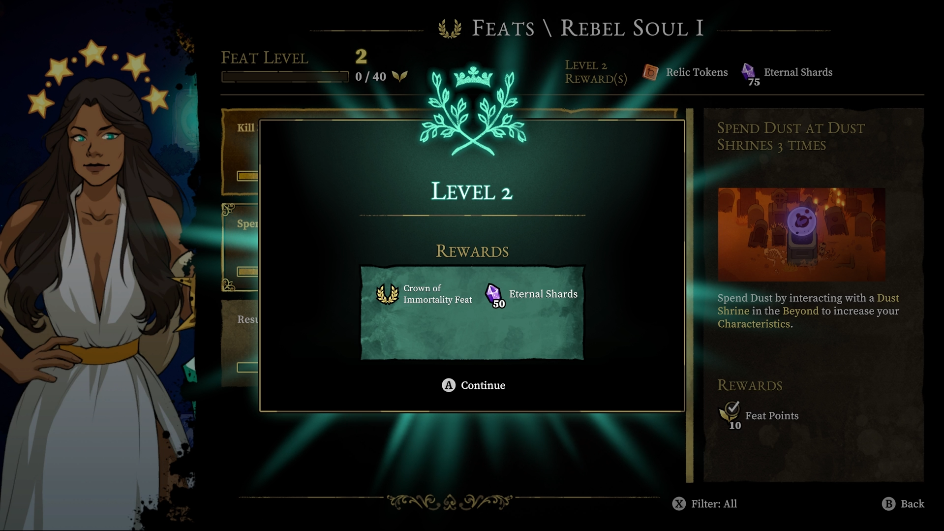 33 Immortals: How to increase Feat Level - Deltia's Gaming