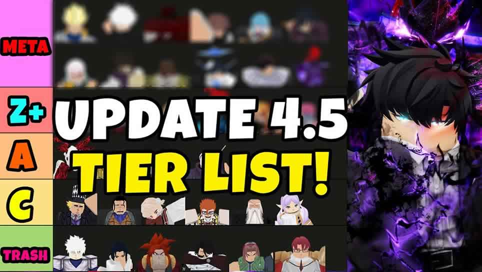 Roblox Anime Vanguards - Complete Tier List (UPD 4.5)