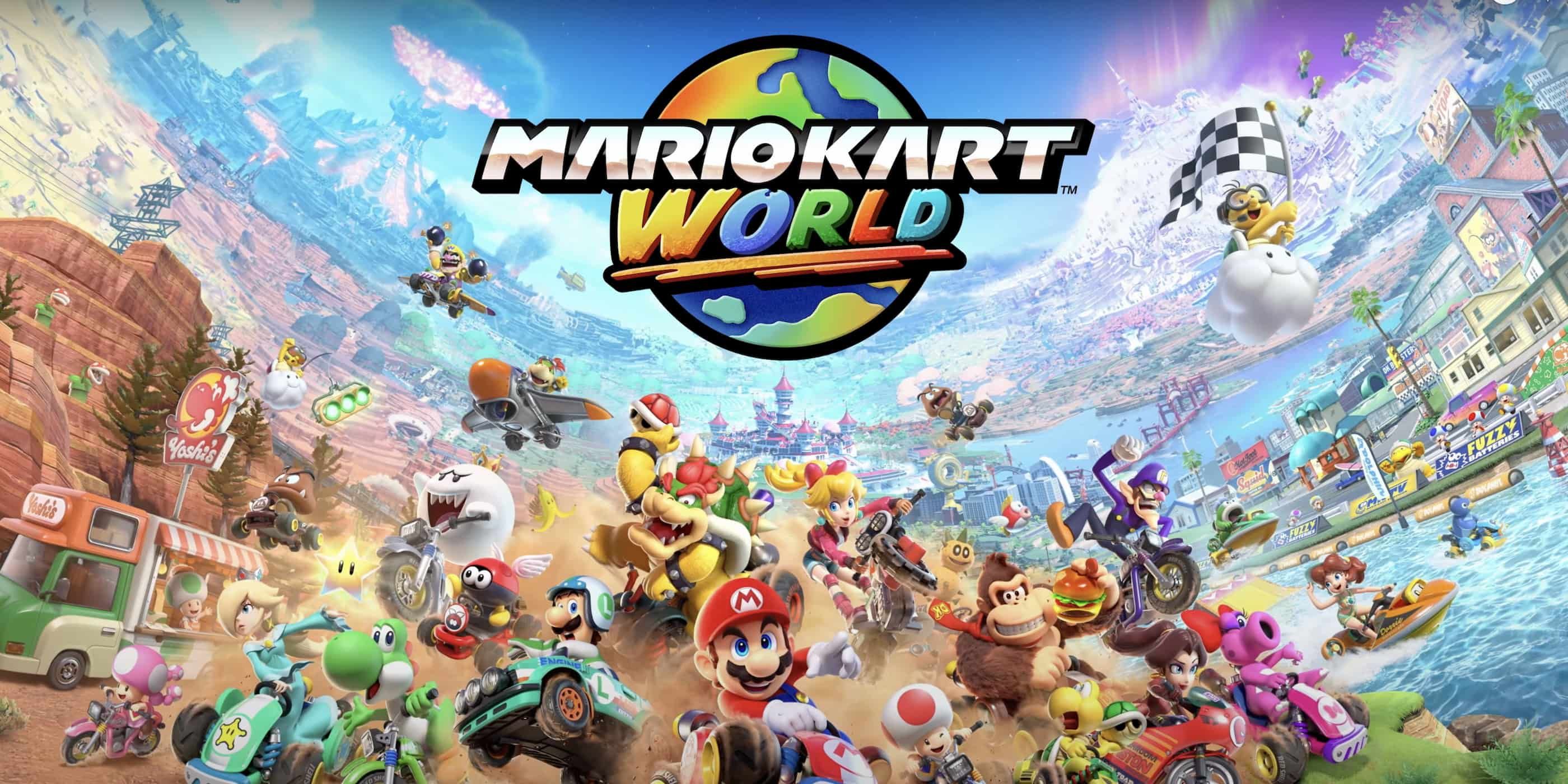 Open-World Mario Kart Coming to Nintendo Switch 2 With Character  Customization & Biggest Races in the Franchise